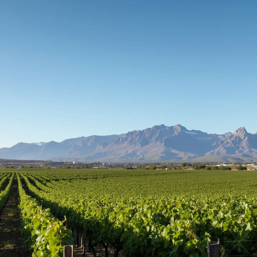 Viñedos en Mendoza con los Andes al fondo